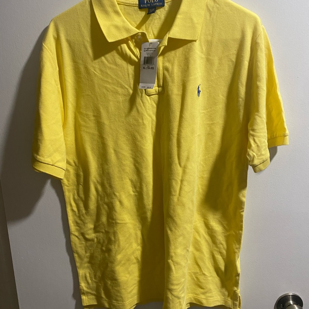 Polo by Ralph Lauren Yellow Boy’s Shirt